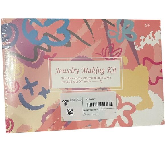 Other - Jewelry Making Kit with clay beads